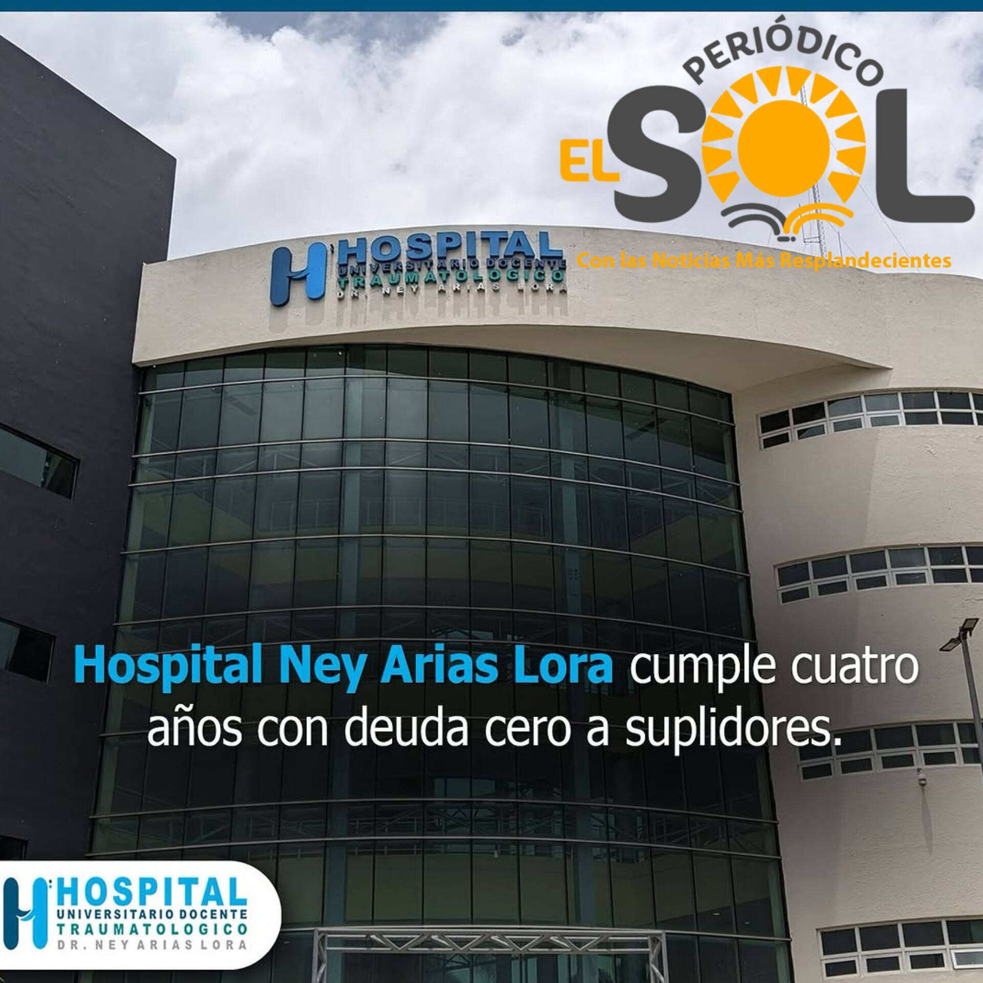 Ney Arias Lora, nucon deuda Cero.