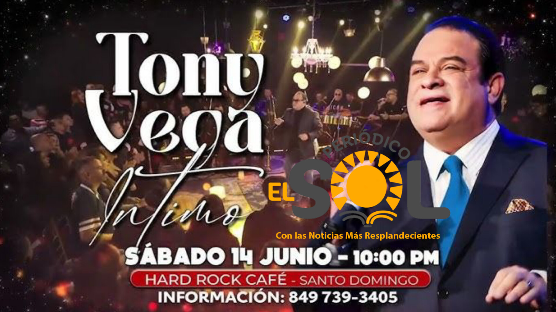 VIDEO Tony Vega promete un show espectacular para todos los dominicanos este 14 de junio en el Hard Rock Santo Domingo