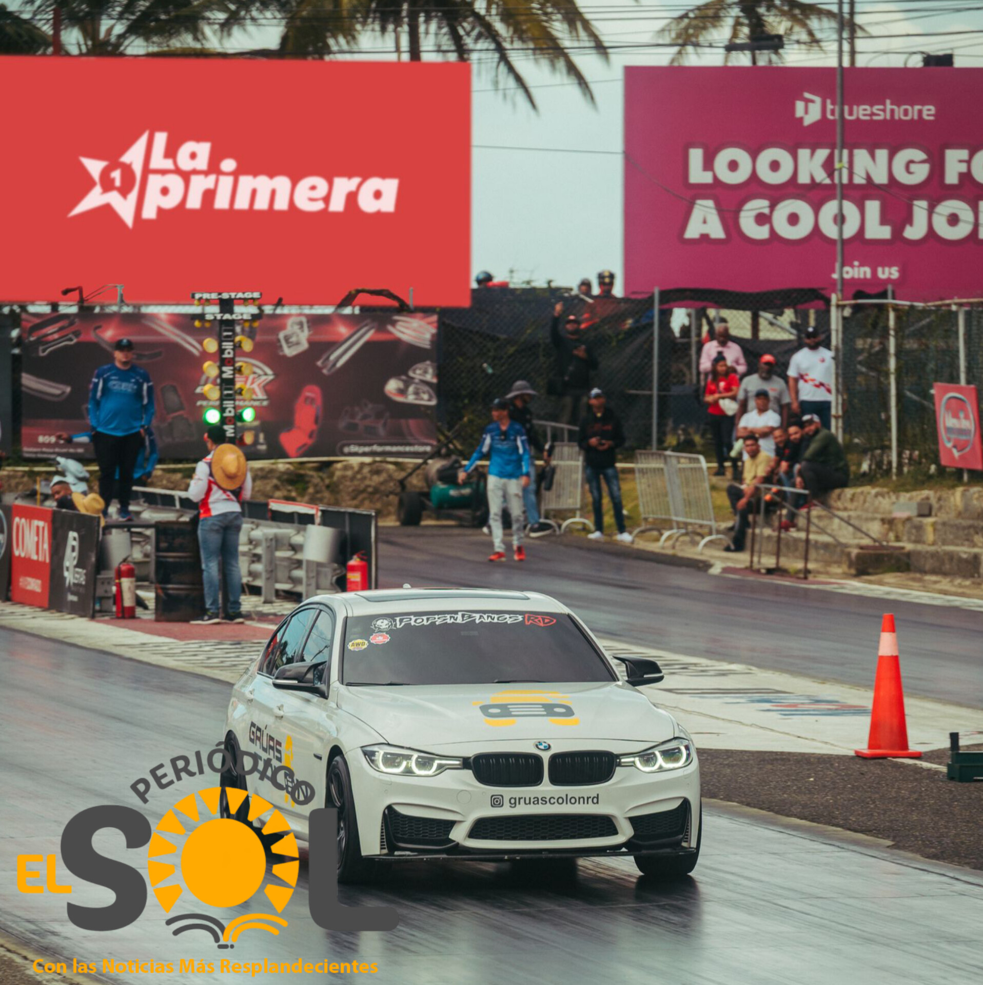 Lotería La Primera acelera su compromiso con el deporte en el emocionante evento Roll Race