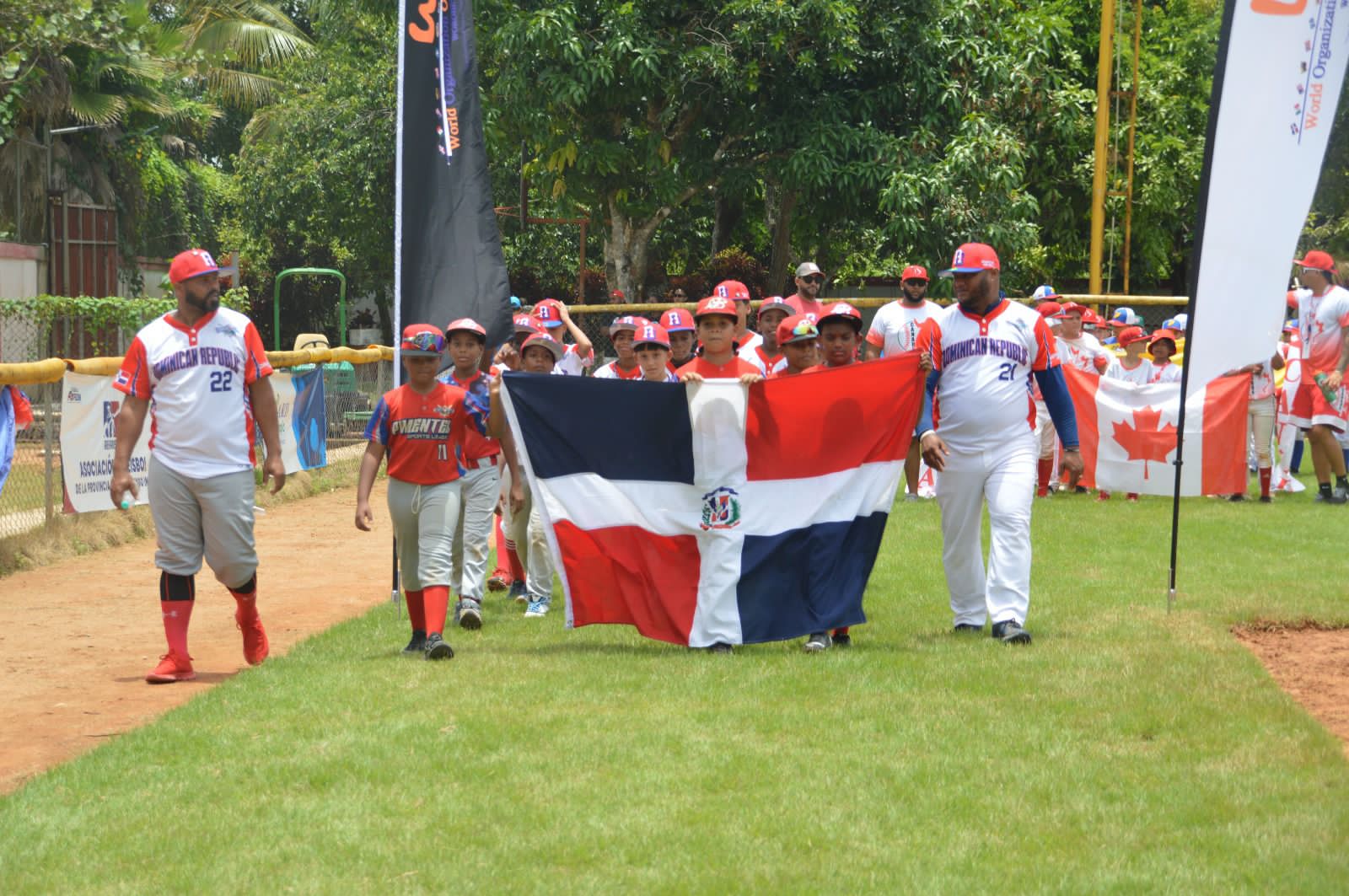 Dominicana, Venezuela y Canadá se medirán en las semifinales del Pimentel Little League Internacional Baseball Classic U10