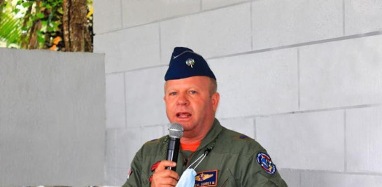 El nuevo comandante general de la Fuerza Aérea de la República Dominicana (FARD). mayor general Floreal Taricio Suárez Martínez.