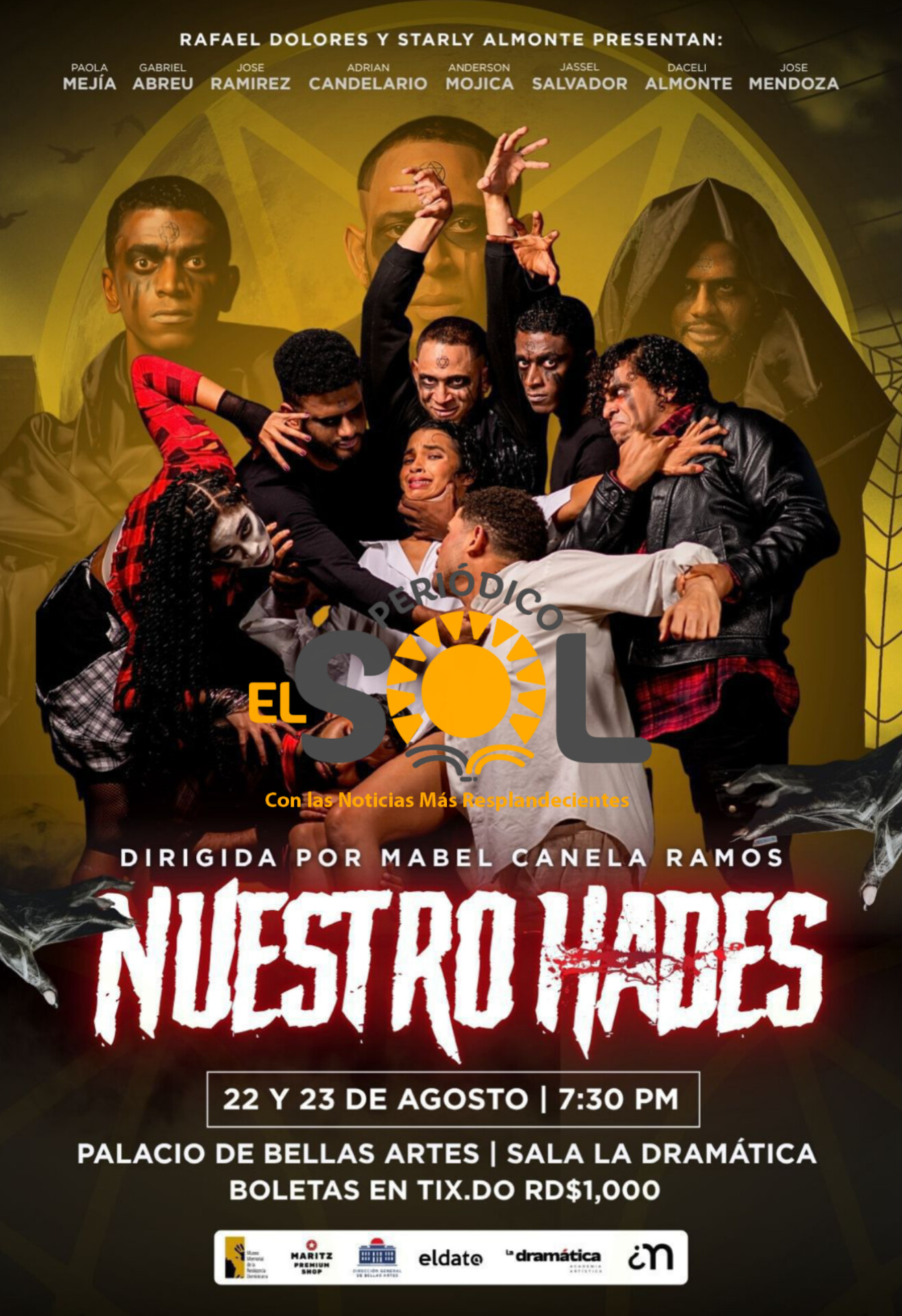 «Nuestro Hades” llega a Bellas Artes: una obra que arde en la piel y deja huellas en el alma