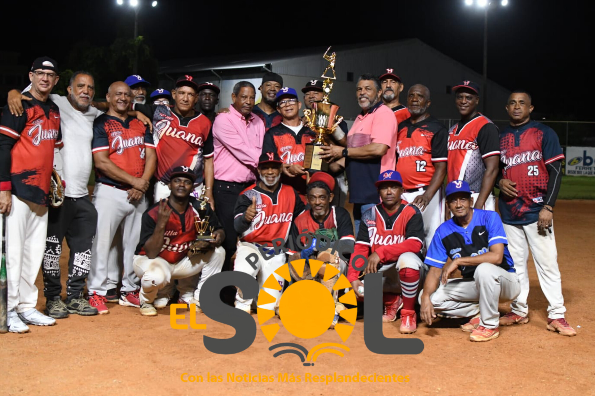 Villa Juana campeón del Sénior del clásico Julio Lugo de softbol