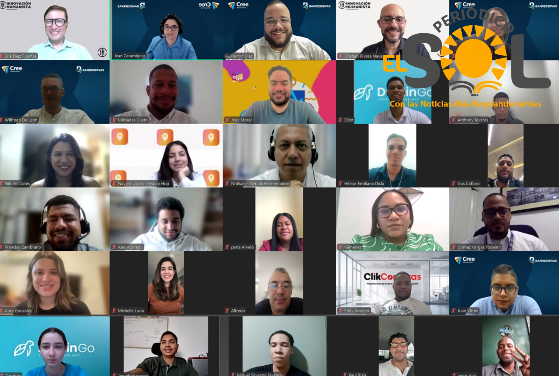 CREE Banreservas amplía su programa de pre-aceleración