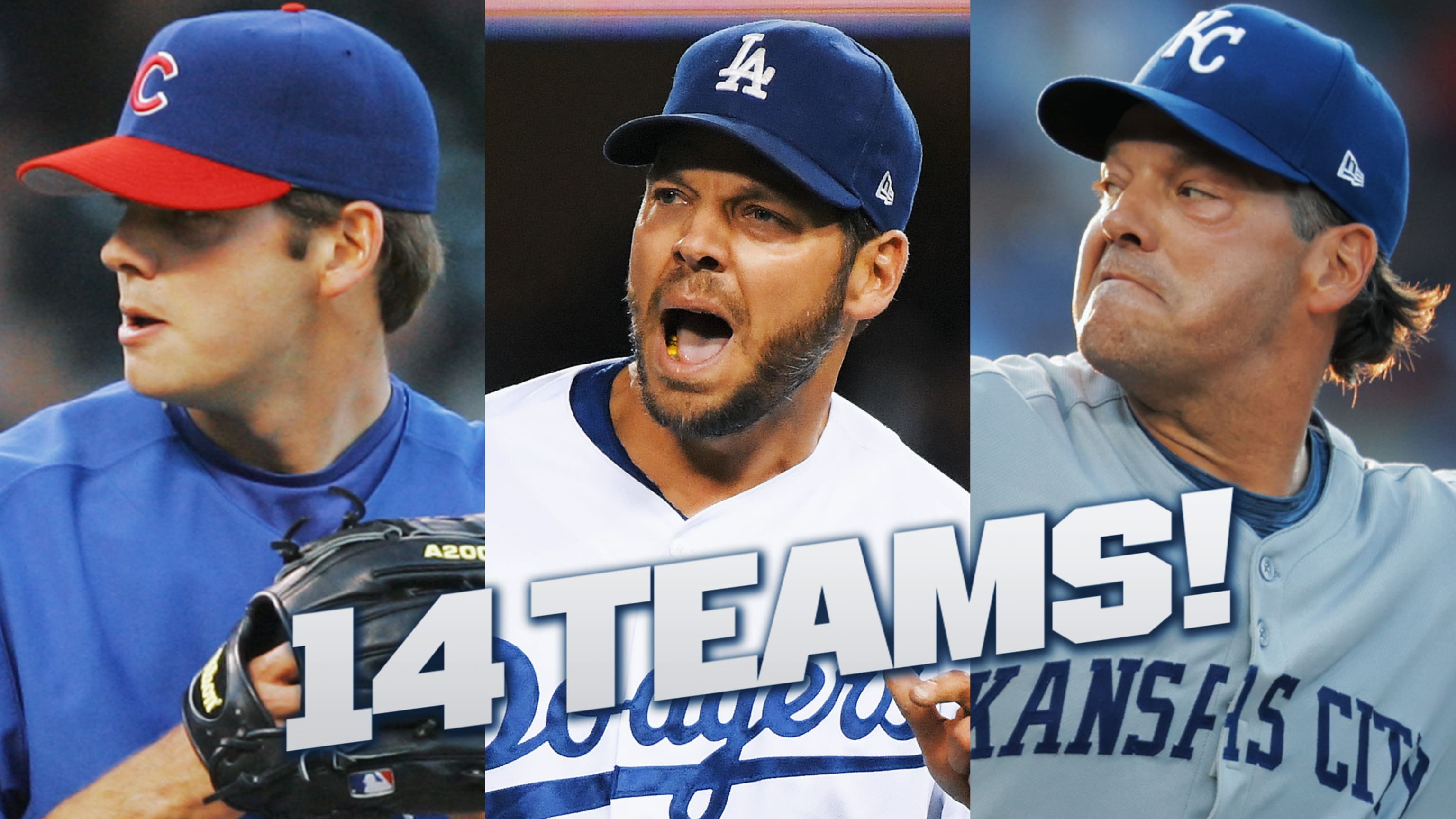 All 14 teams that Rich Hill has pitched for