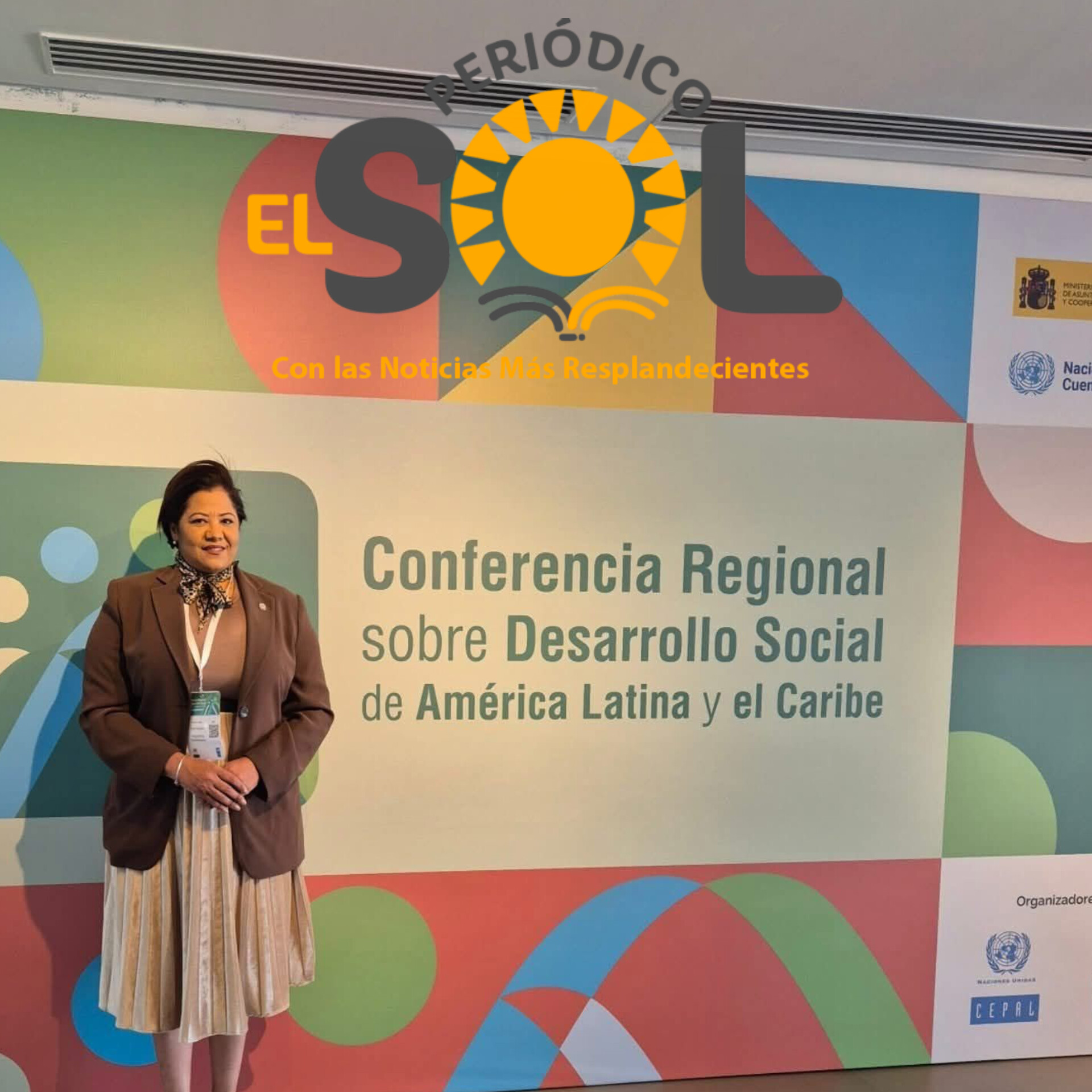 Diputada Yalis Soto forma parte de la delegación dominicana en Conferencia Regional sobre Desarrollo Social en Brasil