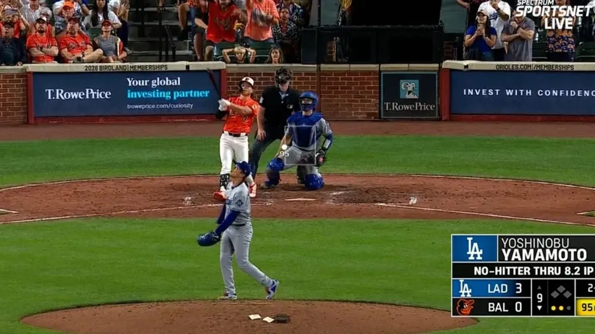 VIDEO Yamamoto pierde no-hitter con 2 outs en la 9na y Dodgers quedan tendidos