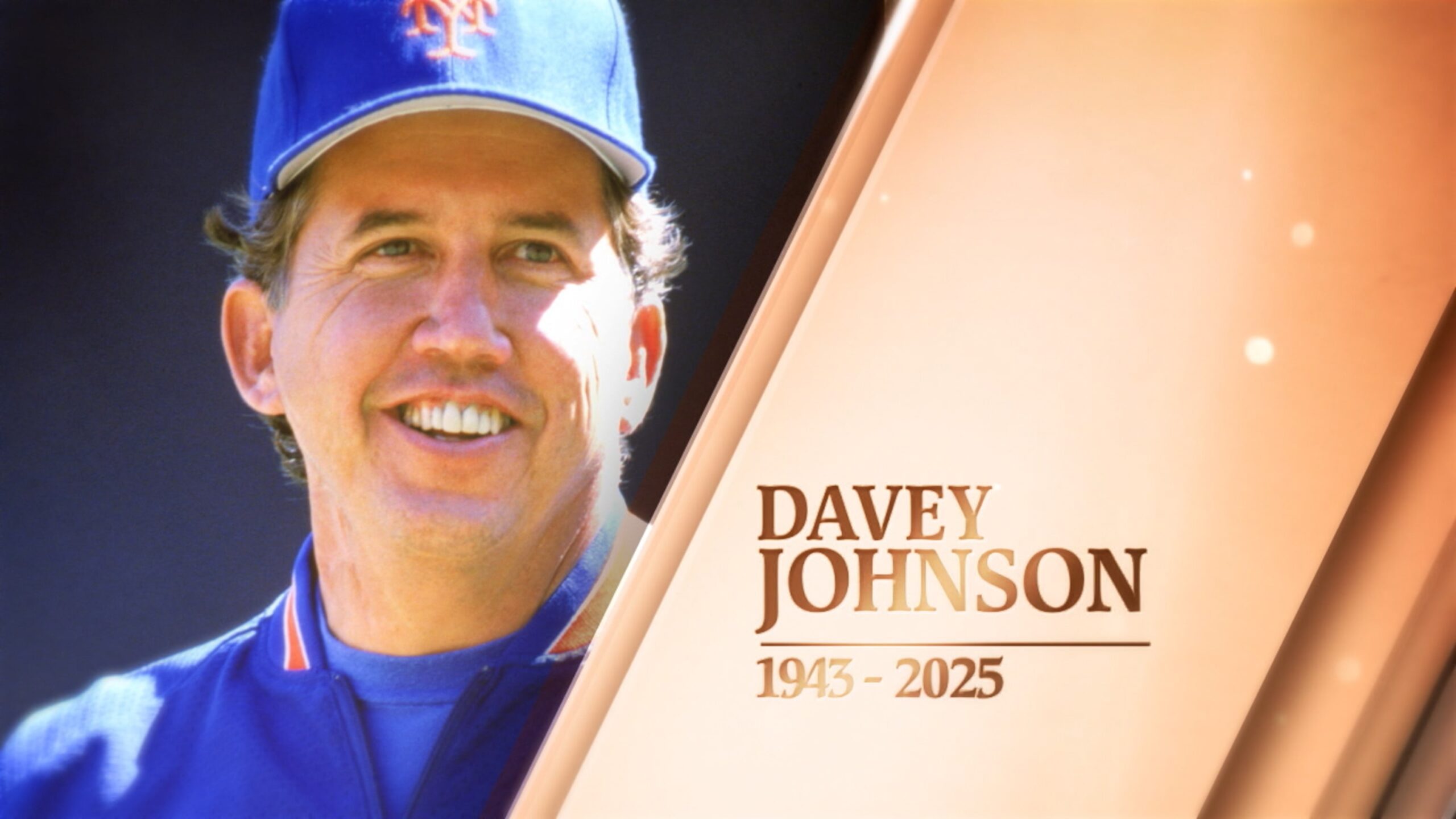 Fallece a los 82 años Davey Johnson, manager de los Mets de 1986 y 4 veces todoestrella