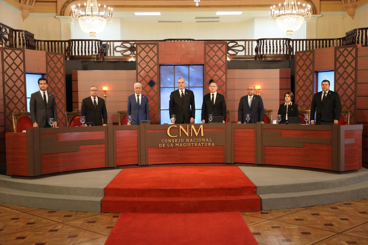 Presidente Abinader inicia vistas públicas del Consejo Nacional de la Magistratura para llenar vacantes en la SCJ y el TSE