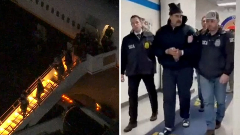 Maduro ingresa en un centro de detención en Nueva York después de que Trump dijera que EE.UU. dirigirá Venezuela hasta que haya «una transición segura»
