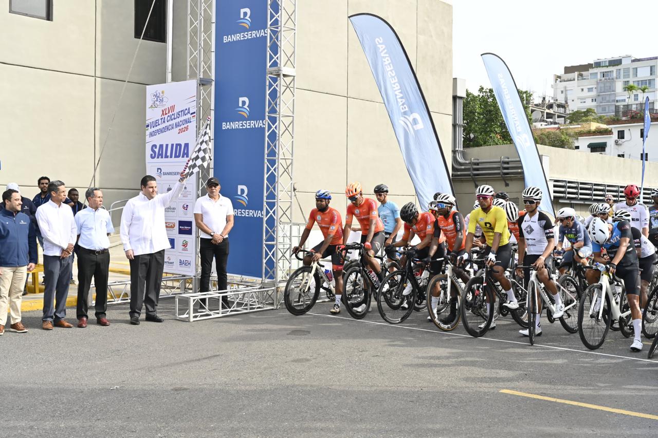 Torre Banreservas: punto de partida para la 47ª edición de la Vuelta Ciclística Independencia Nacional