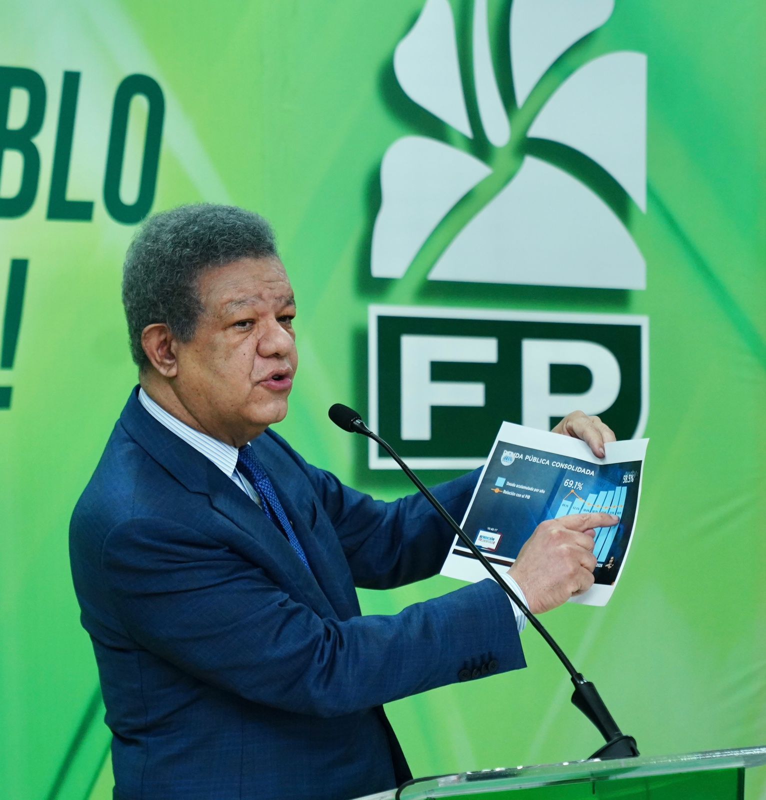 Leonel afirma que el discurso de Abinader fue “de ciencia ficción” y está desconectado de la realidad que vive el pueblo