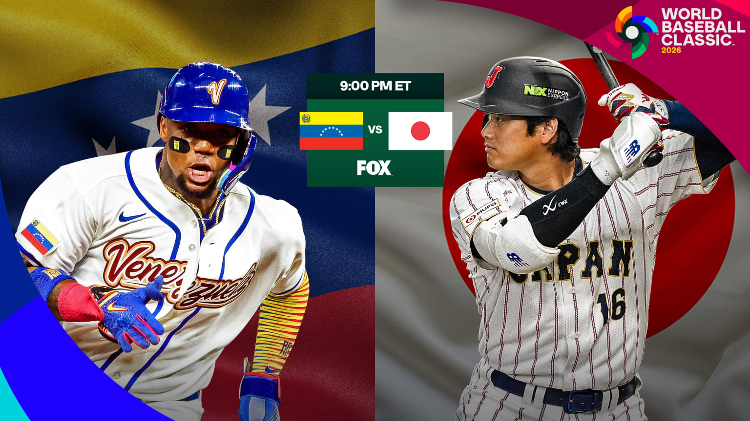 Japón se enfrenta a Venezuela en los cuartos de final del Clásico Mundial (9 p.m. ET, FOX)