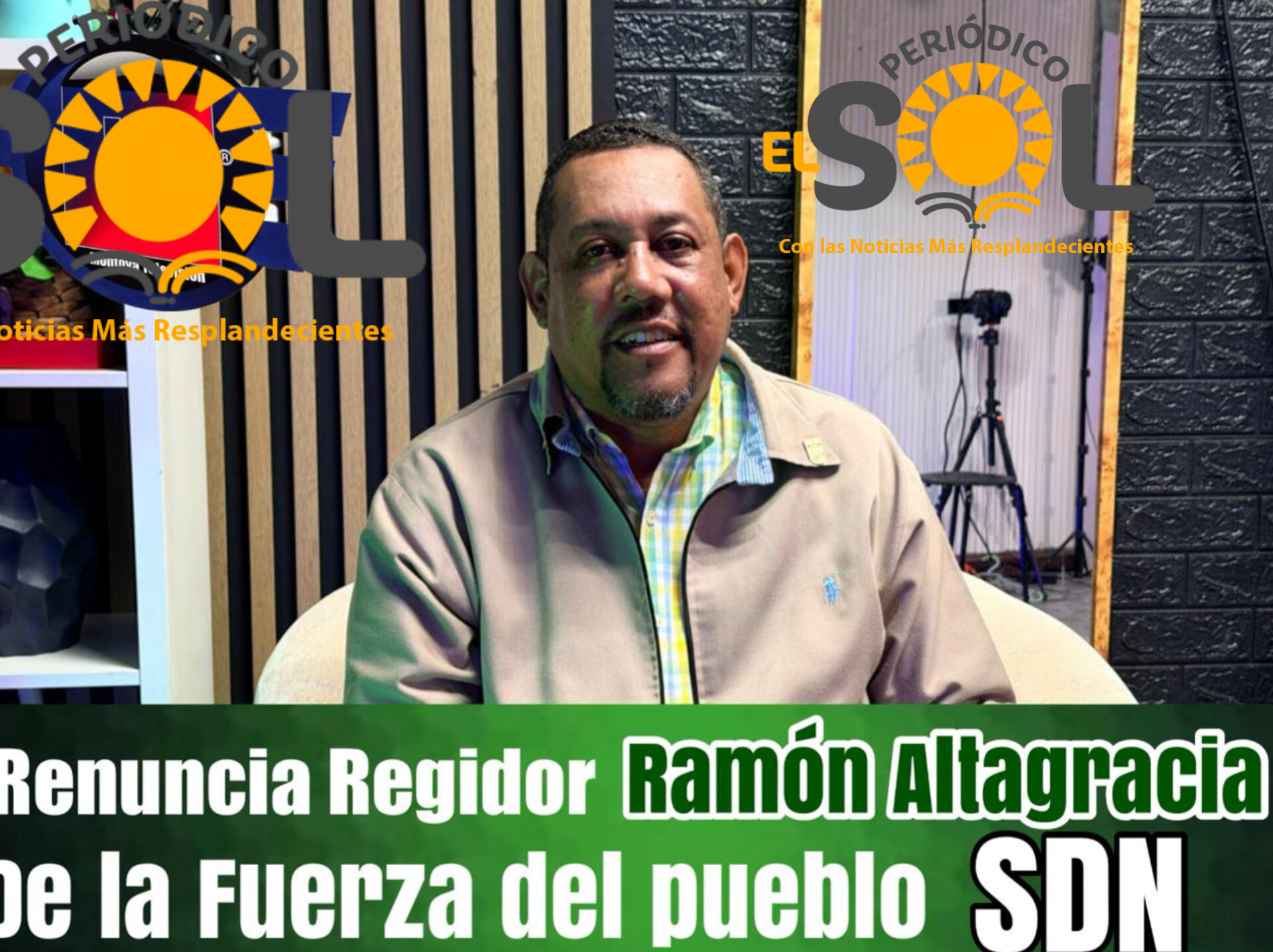 URGENTE | Renuncia regidor de la Fuerza del Pueblo en Santo Domingo Norte por alegado incumplimiento de acuerdos internos