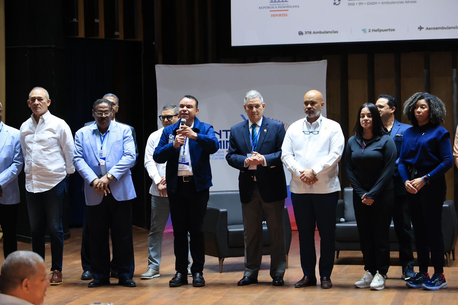 SNS presenta plan integral de salud para los Juegos Centroamericanos y del Caribe Santo Domingo 2026