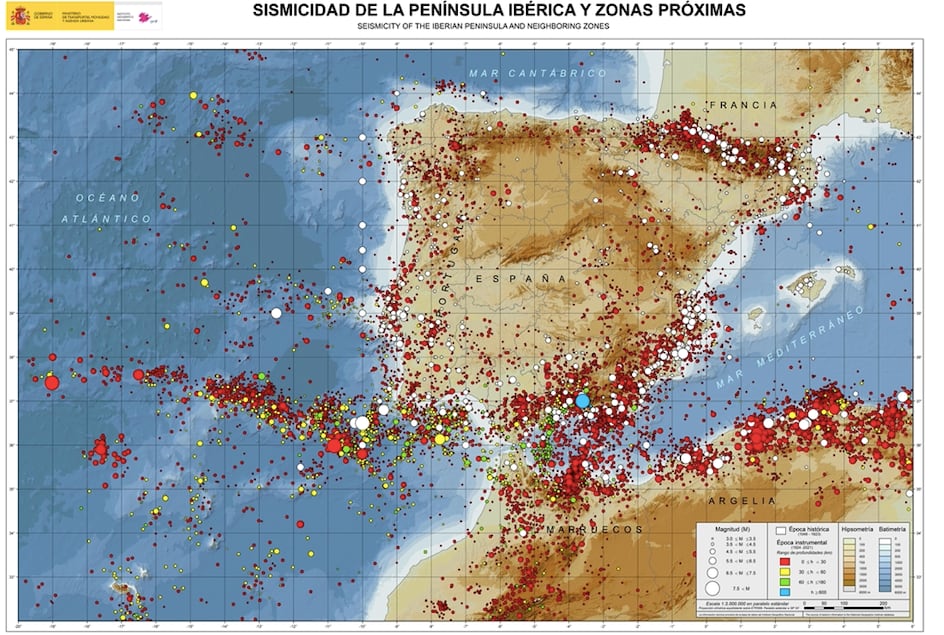 El riesgo que tiene España de sufrir un terremoto: hay tres zonas críticas