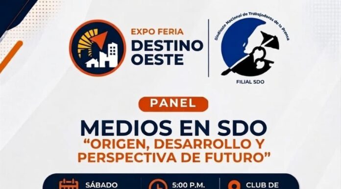 Joel Suero participará en panel sobre el origen de los medios de comunicación en SDO en la Expo Feria Destino Oeste