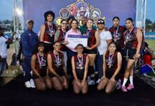 Betty Gerónimo encabeza clausura de los Primeros Juegos Deportivos Municipales de Santo Domingo Norte.