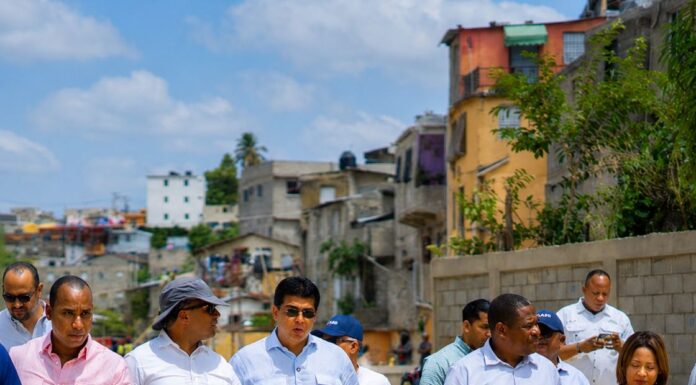 Diputados SDO destacan avance en saneamiento cañadas ejecuta la CAASD en ese municipio