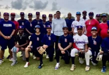 Nelson Cruz lleva mensaje de motivación y exhorta a la selección U15 a representar con orgullo al país
