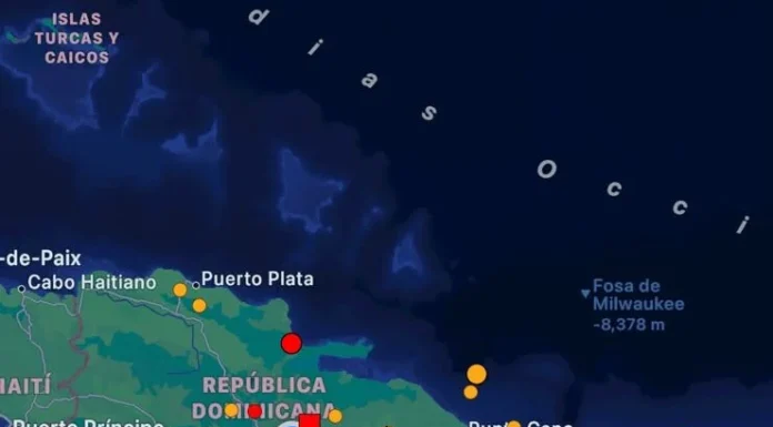 Se registra fuerte temblor de 5.5; es el segundo del día en RD