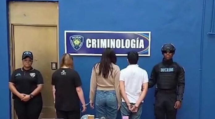 Policía Nacional apresa a dos mujeres y un hombre colombianos vinculados a estructura que cometía robos mediante sustancias sedantes.