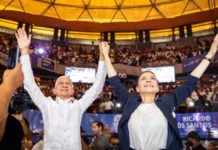 Carolina Mejía y Ricardo de los Santos llegan al Coliseo Teo Cruz