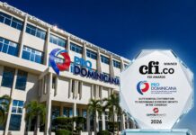 ProDominicana recibe premio internacional por su contribución al crecimiento económico sostenible del Caribe