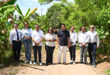 David Collado deja iniciada nuevas obras en Arroyo Barril, Samaná.