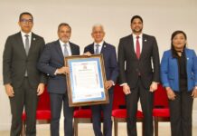 Senado reconoce a Junior Noboa por su trayectoria y aportes al deporte dominicano