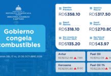 Gobierno congela precio de 6 combustibles y aumenta el costo de otros cuatro
