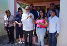Gobierno, a través de Desarrollo de la Comunidad, entrega vivienda en Las Matas de Farfán
