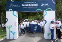 SNS realiza primera caminata por la salud mental y destaca aumento de camas para atención especializada